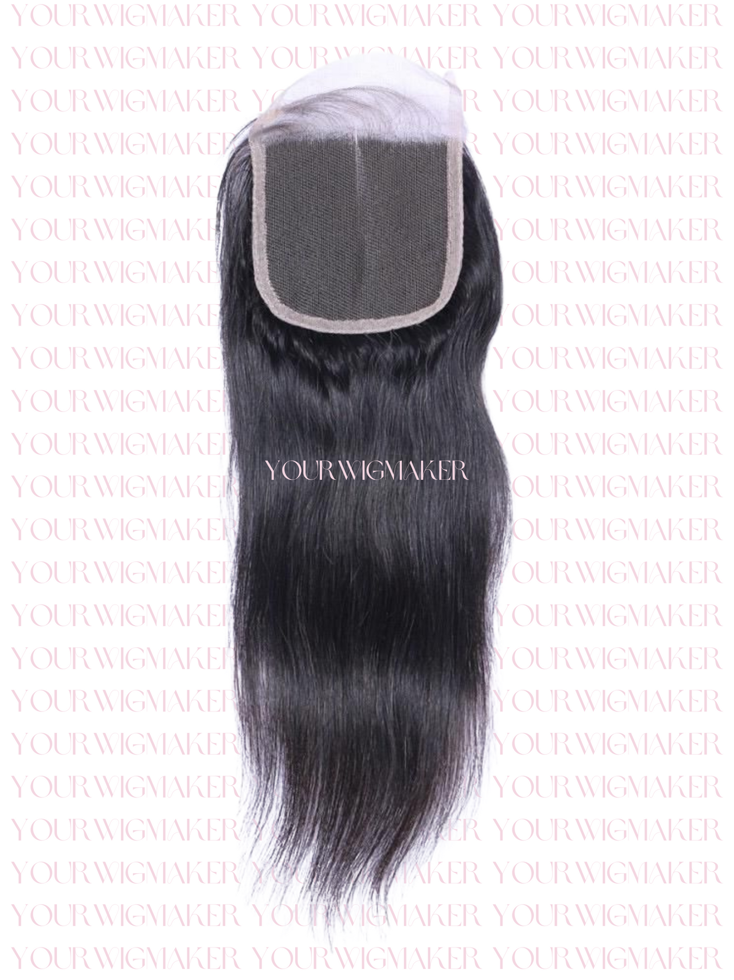 Black Straight Virgin Hair - 1 Lace