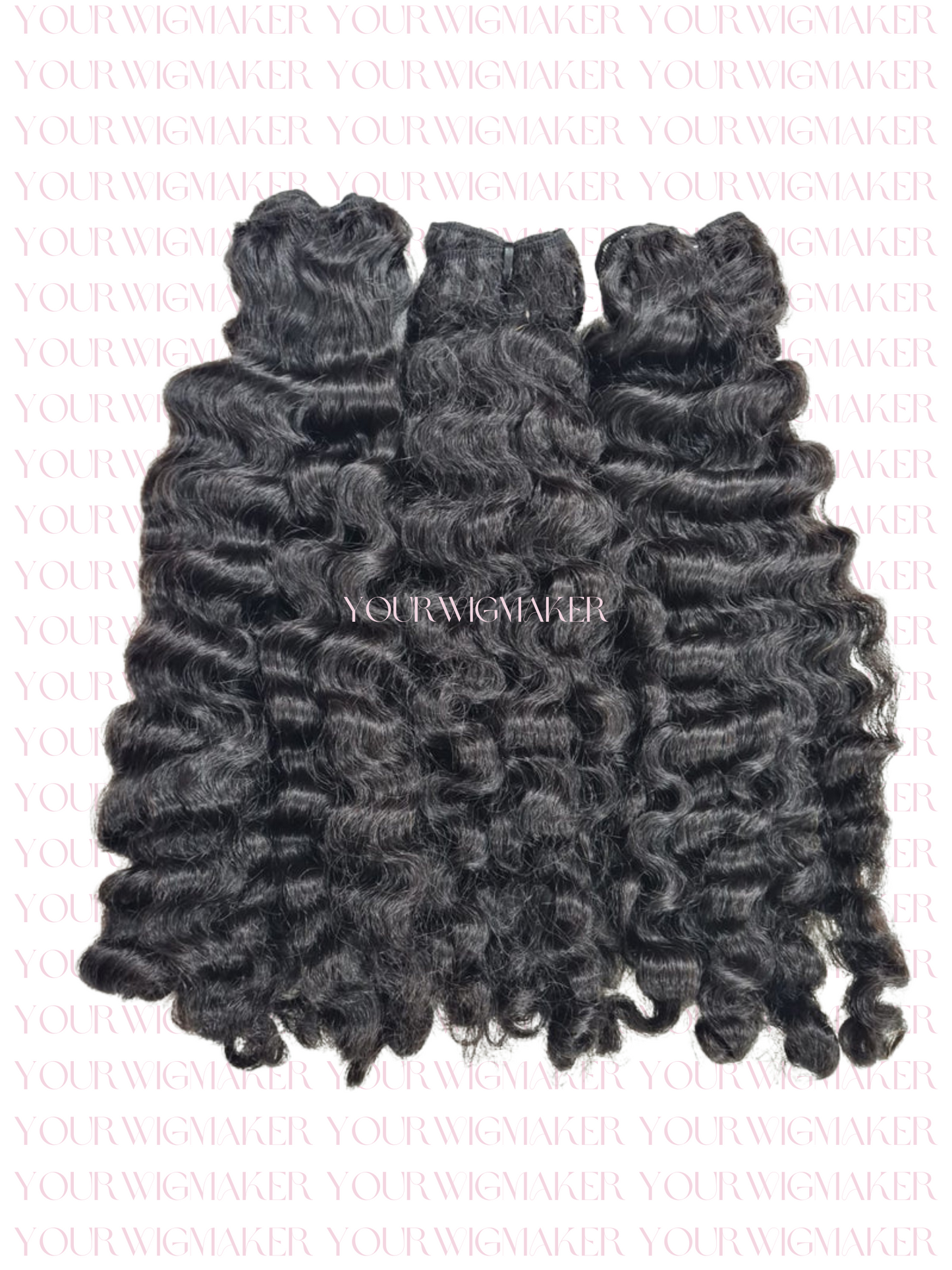 Raw Burmese Curly Hair - 1 Bundle