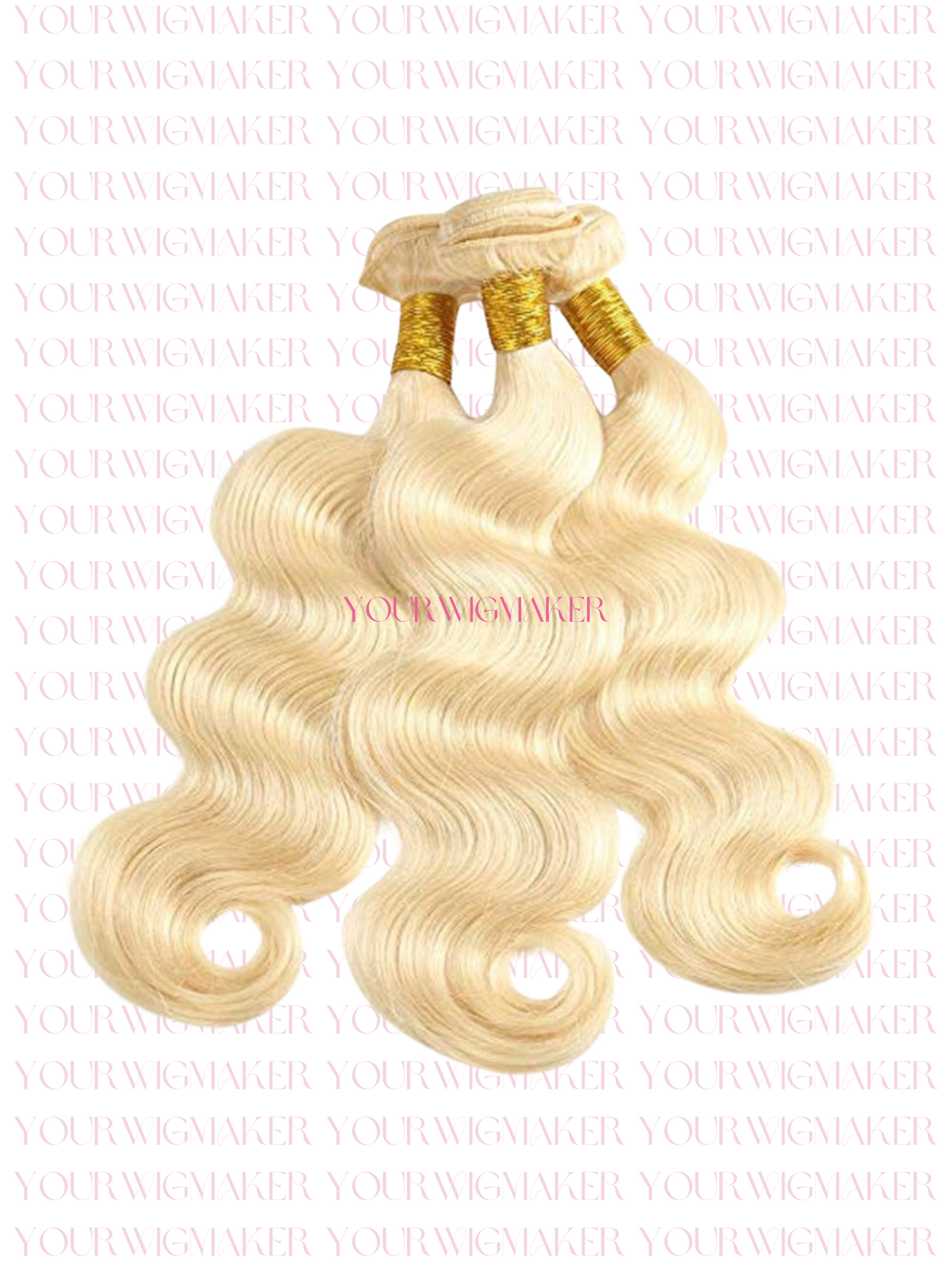 613 Blonde Body Wave Virgin Hair - 1 Bundle