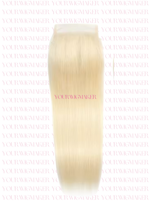 613 Blonde Straight Virgin Hair - 1 Lace