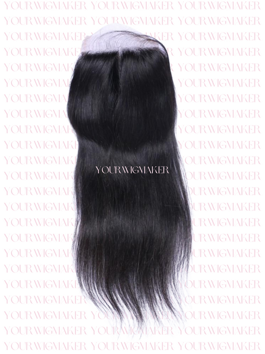 Black Straight Virgin Hair - 1 Lace