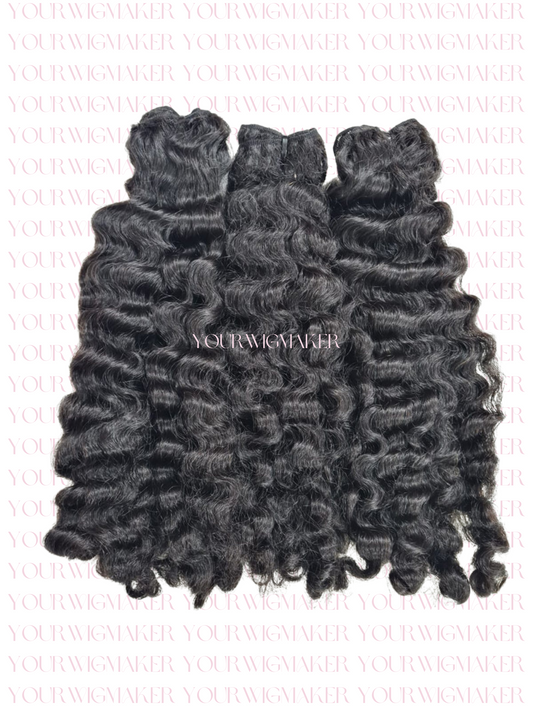 Raw Burmese Curly Hair - 1 Bundle