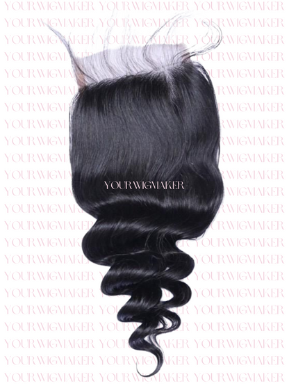 Black Loose Wave Virgin Hair - 1 Lace