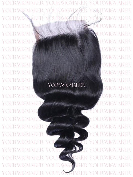 Black Loose Wave Virgin Hair - 1 Lace