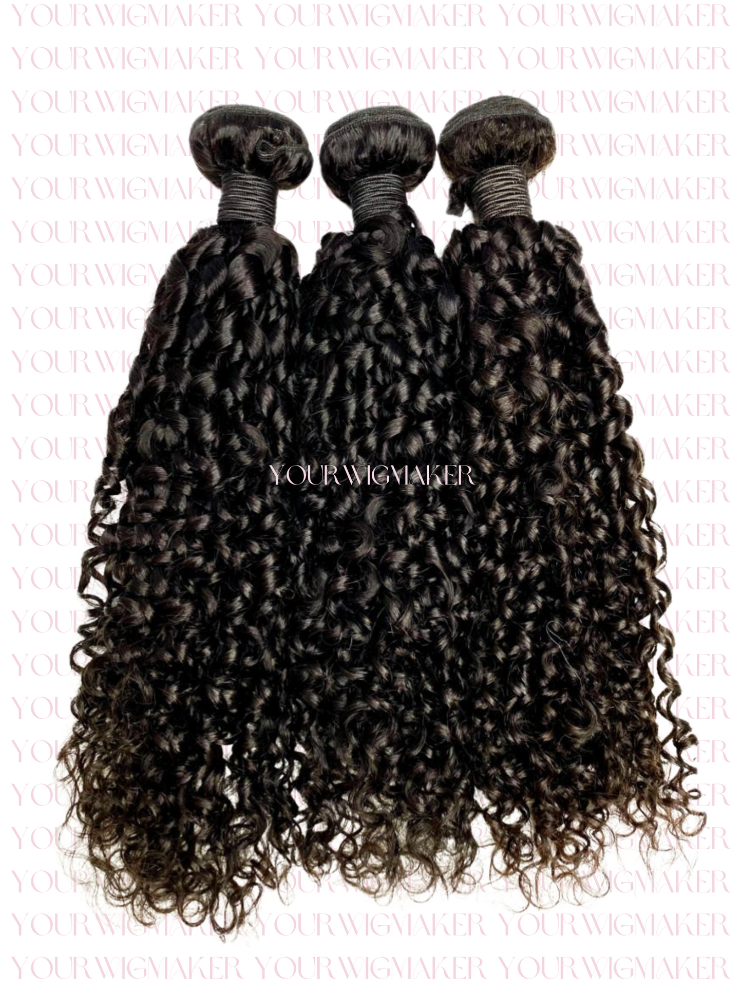Black Burmese Curly Virgin Hair - 1 Bundle