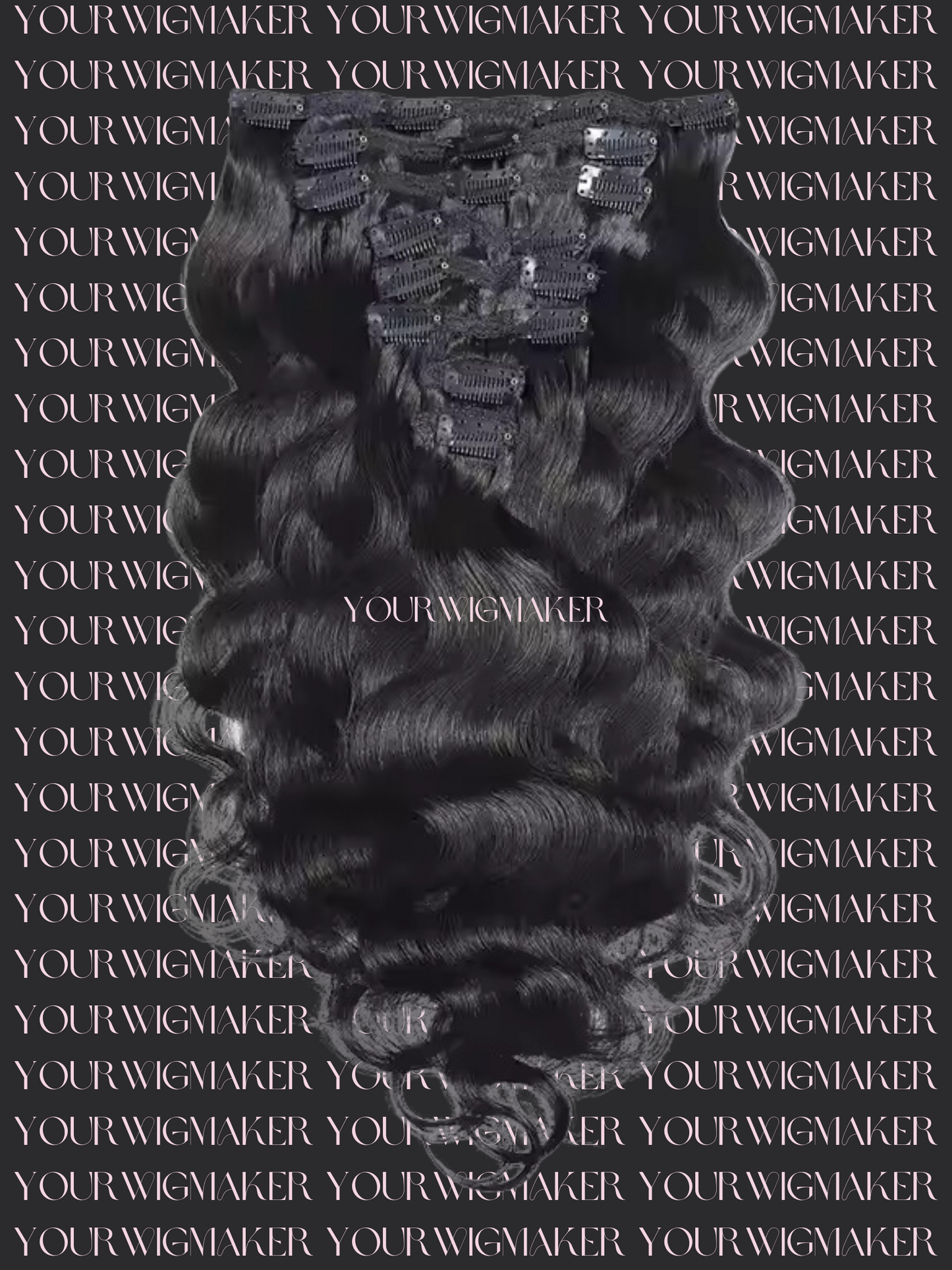 Seamless Raw Clip Ins - 100g