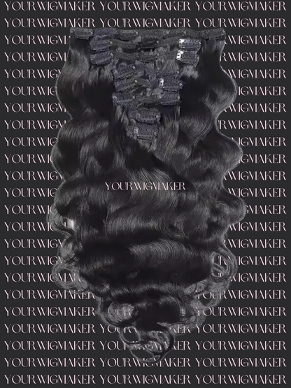 Seamless Raw Clip Ins - 100g