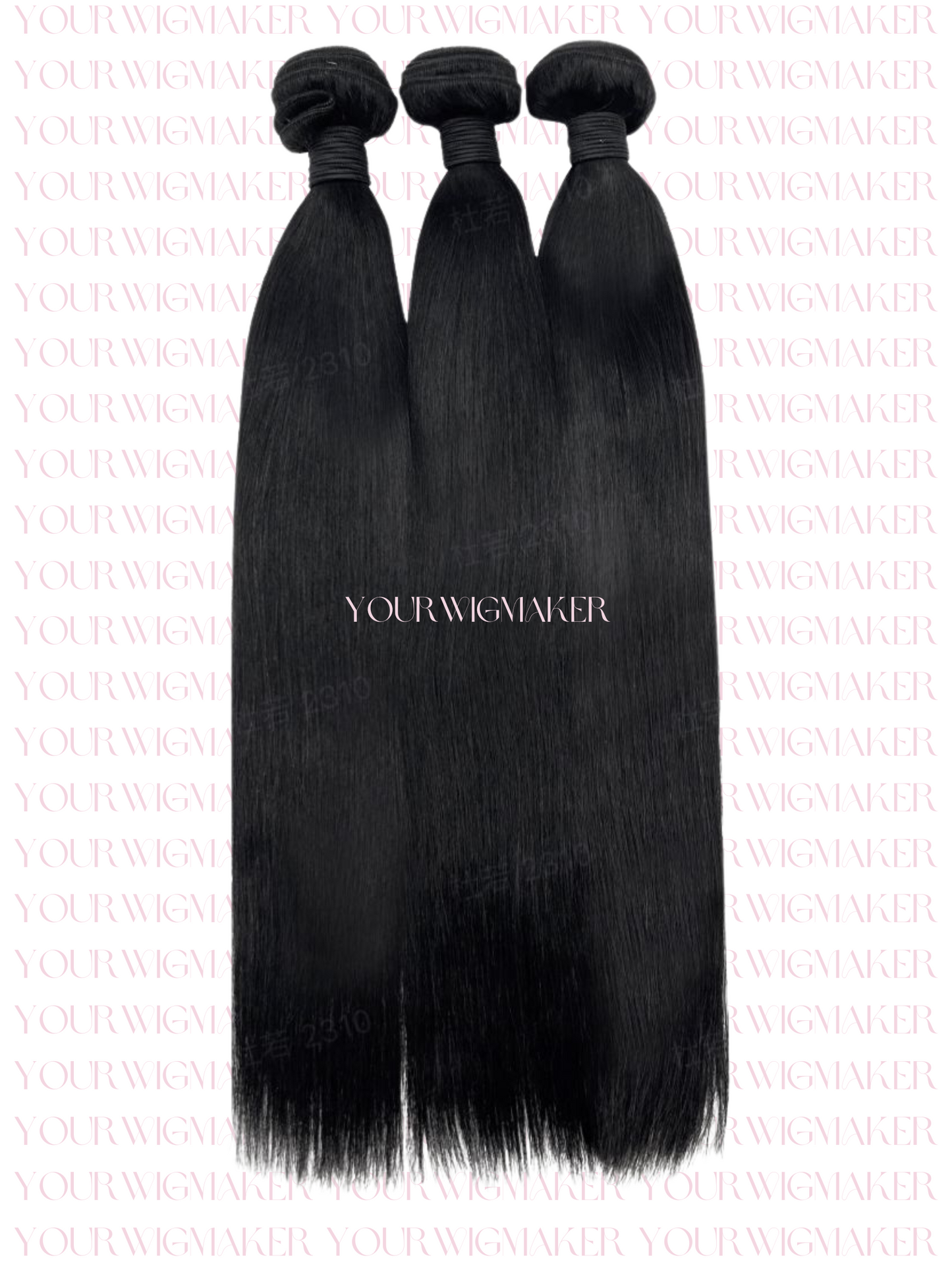 Black Straight Virgin Hair - 1 Bundle