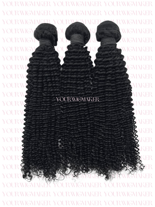 Black Kinky Curly Virgin Hair - 1 Bundle