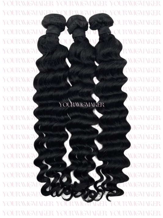 Black Loose Curly Virgin Hair - 1 Bundle