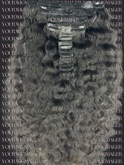 Seamless Raw Clip Ins - 100g