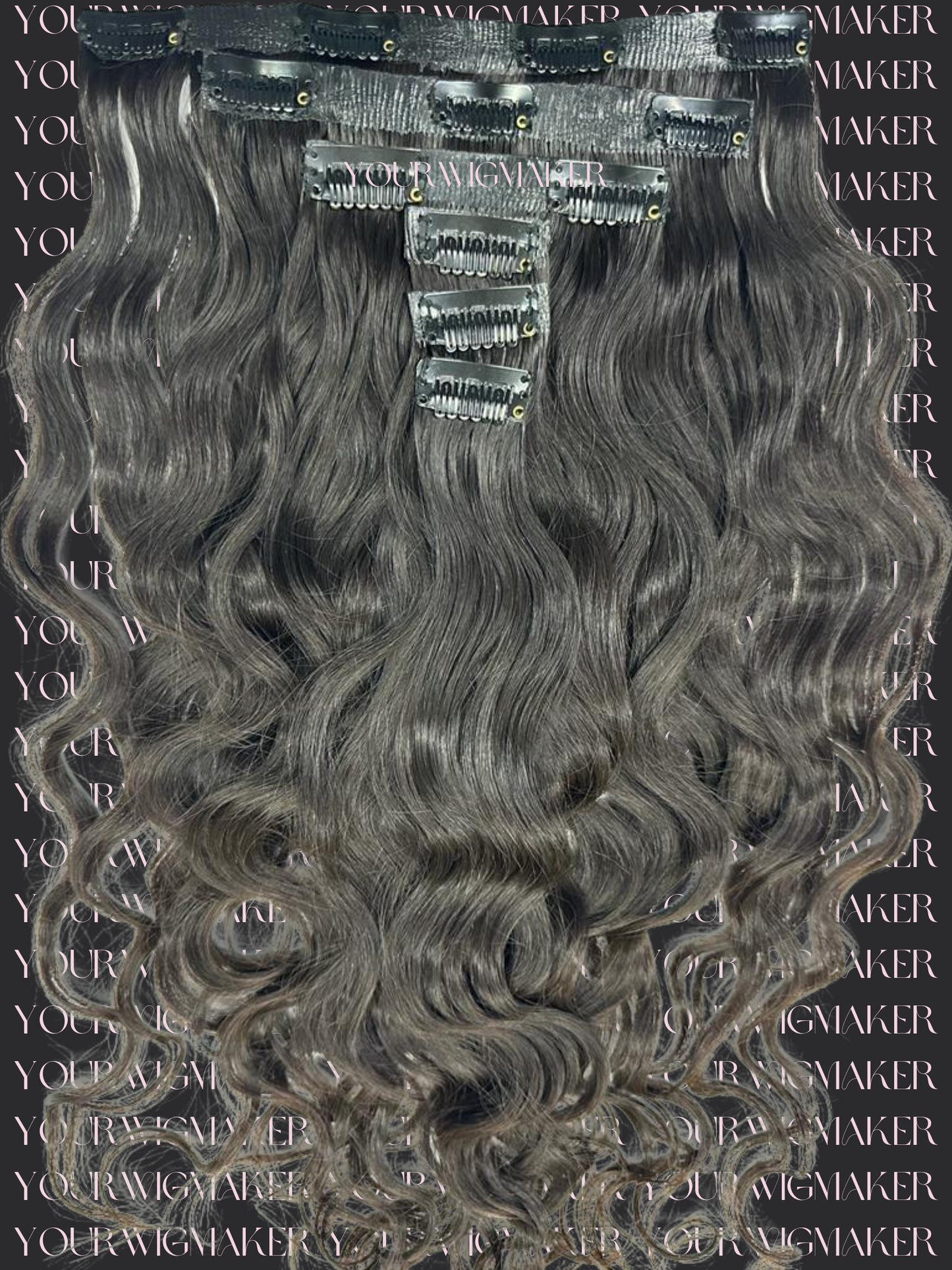 Seamless Raw Clip Ins - 100g